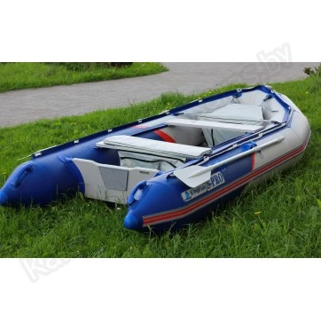 Надувная 6-ти местная ПВХ лодка KingFish HDS-360AL